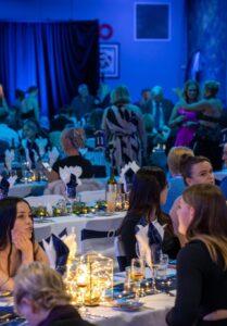 Attendees enjoying the Business Awards Gala Dinner
